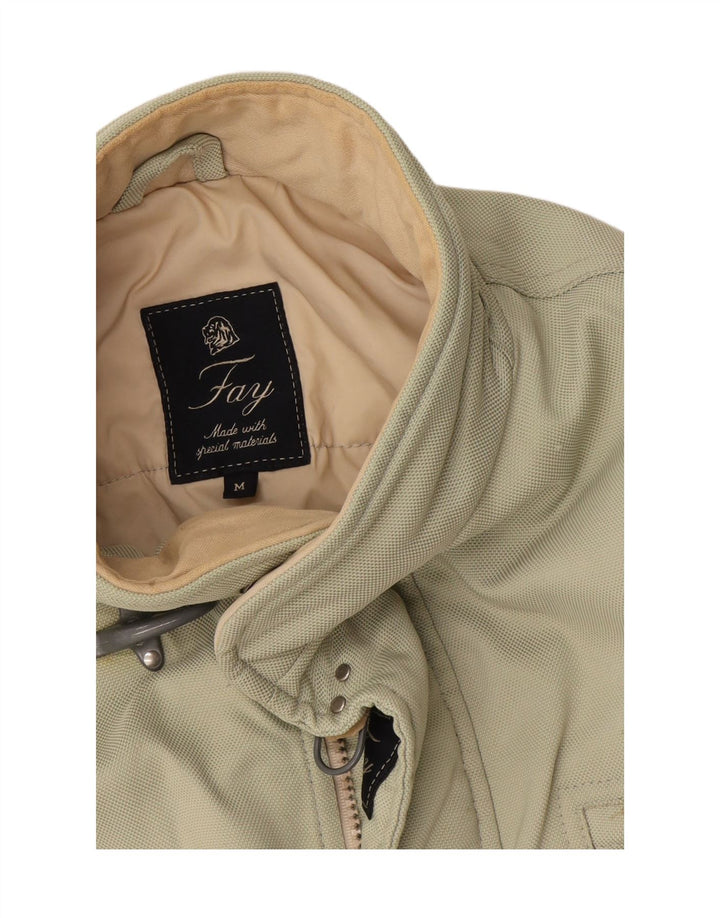 Jaqueta utilitária masculina Fay UK 38 verde médio