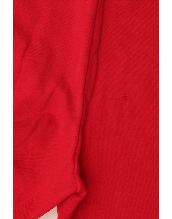 Calça de treino masculina vintage joggers médio vermelho