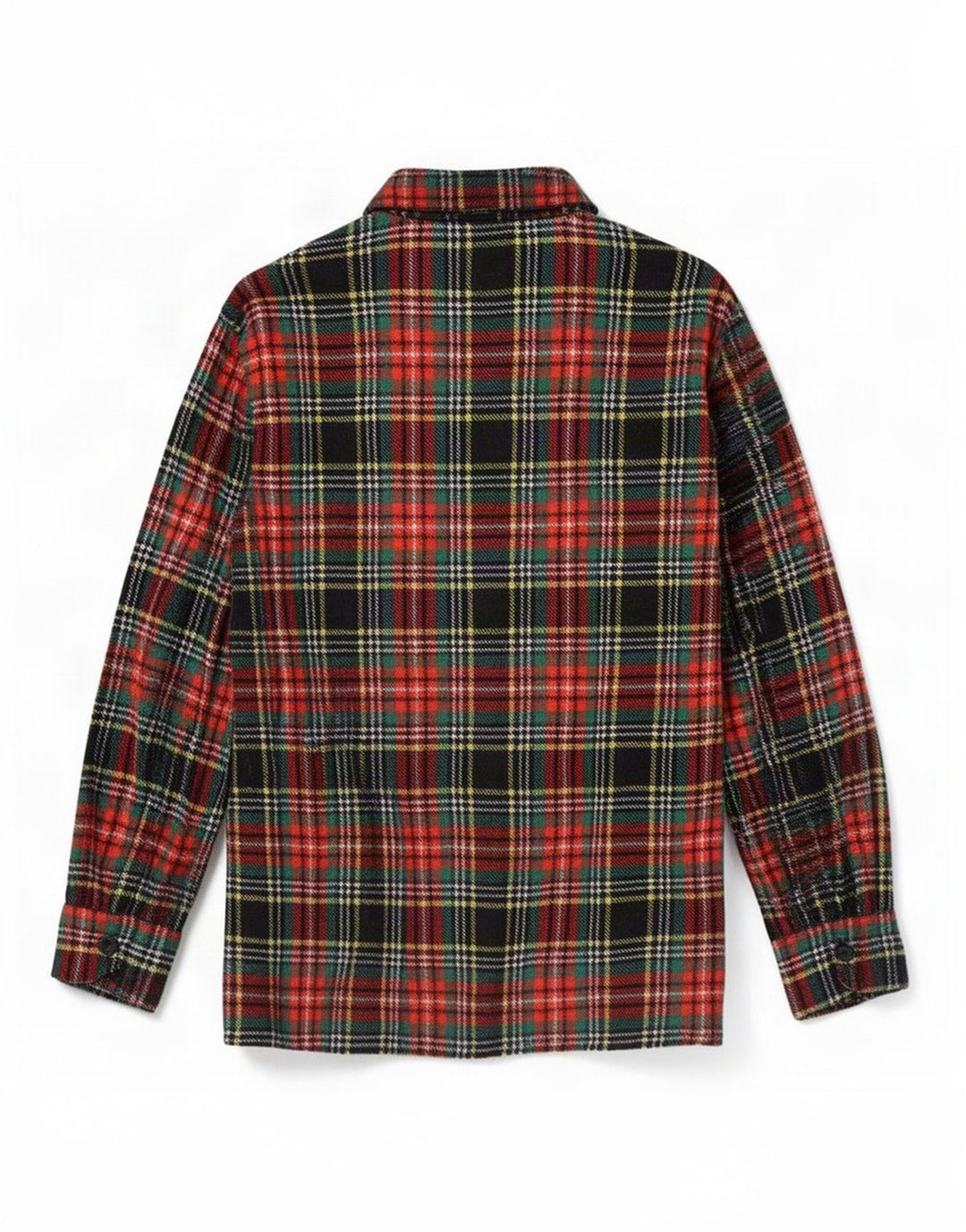 Camisa masculina de flanela Gorena pequena xadrez verde