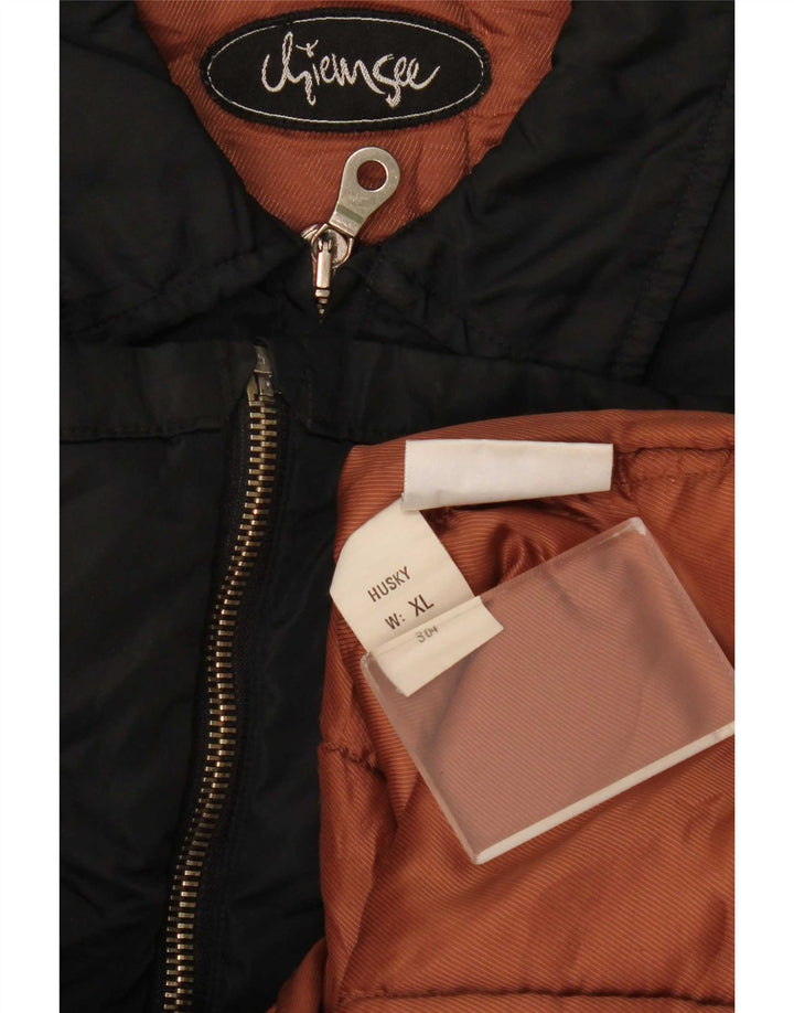Jaqueta utilitária masculina Chiemsee Husky UK 42 XL poliamida preta