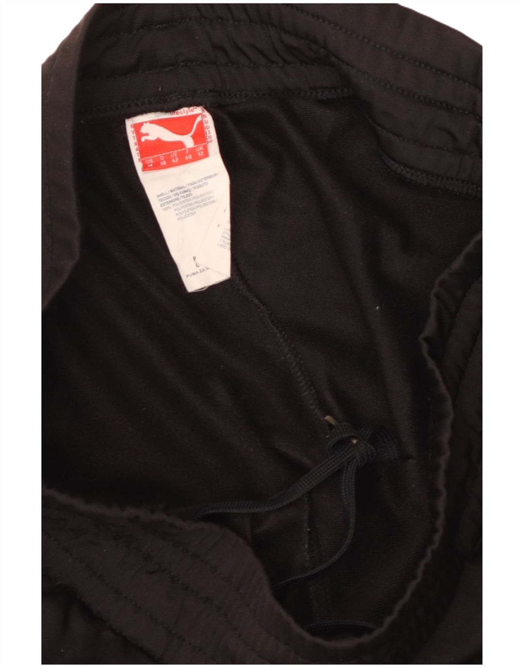 Calça de treino feminina PUMA UK 12 poliéster preto médio