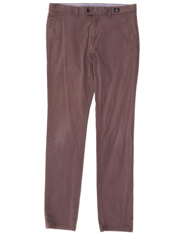 Calça Chino Masculina TOMMY HILFIGER W33 L34 Algodão Cinza