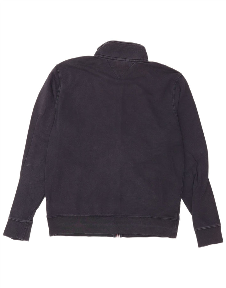 Tommy Hilfiger Jaqueta masculina de agasalho XL azul marinho algodão
