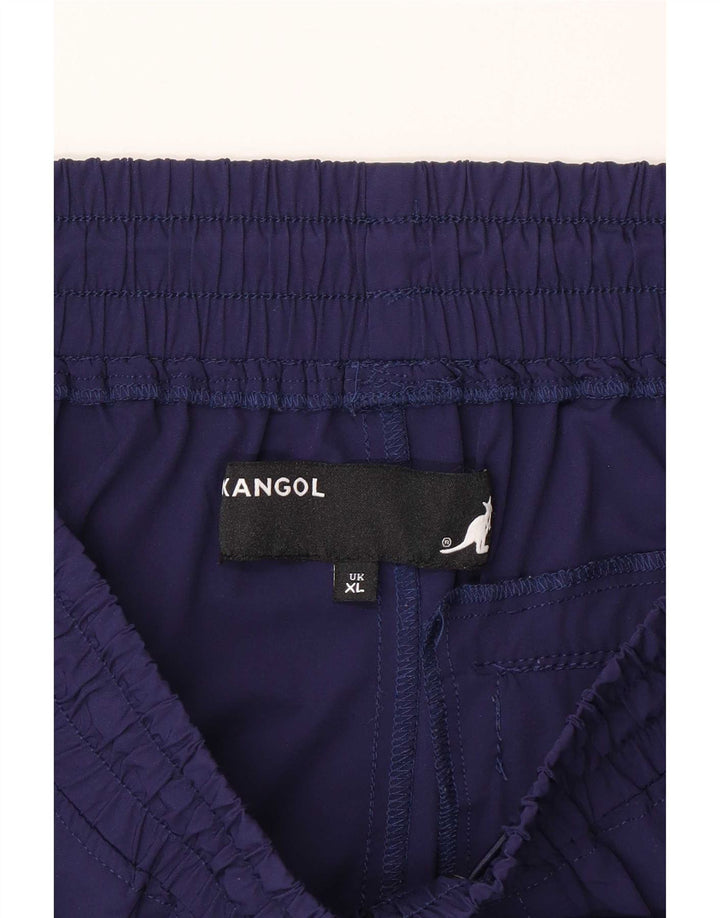 Kangol Mens Cargo Sport Shorts XL Azul Marinho Nylon