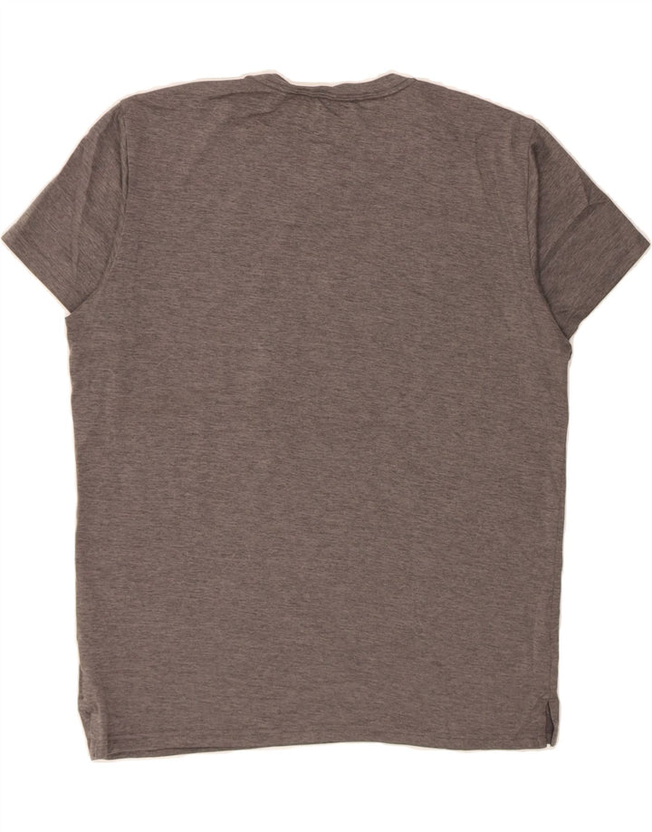 PUMA Mens Graphic T-Shirt Top Medium Grey Vintage Puma and Second-Hand Puma from Messina Hembry 