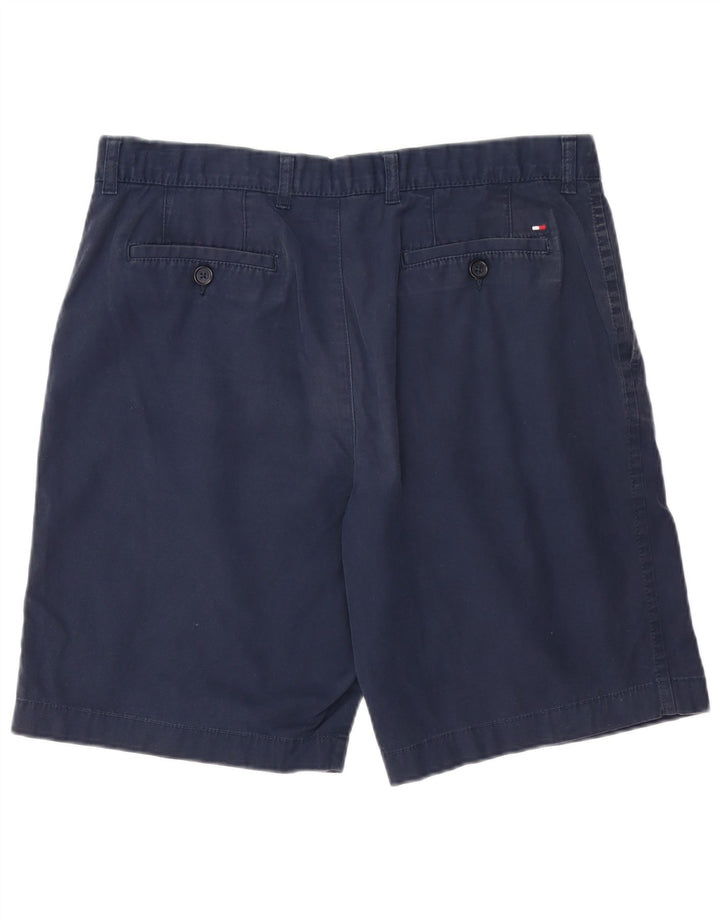 Shorts Chino masculino TOMMY HILFIGER W36 grande algodão azul marinho