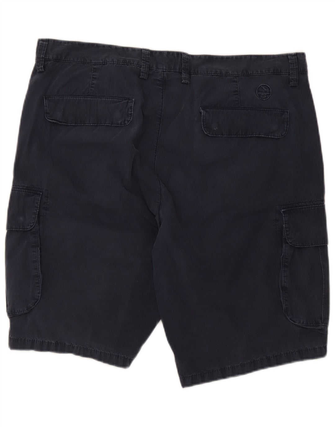 Calça cargo masculina North Sails W36 grande algodão azul marinho