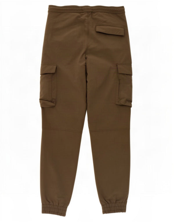 Calça esportiva masculina Zara Cargo Joggers médio cáqui