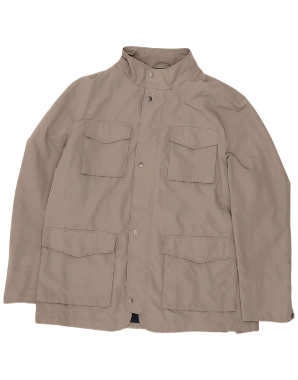Jaqueta utilitária masculina Marks & Spencer Reino Unido 42 XL cinza