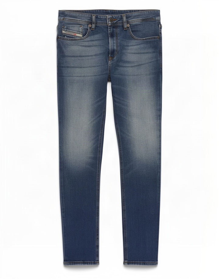 Diesel Mens Slim Jeans W32 L30 Azul Algodão