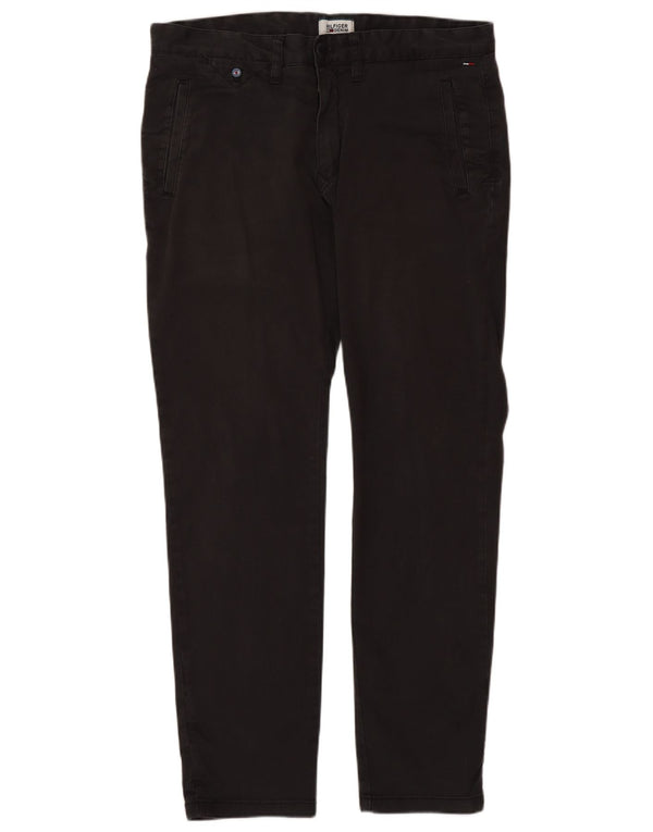 Calça Chino masculina TOMMY HILFIGER W33 L32 algodão cinza