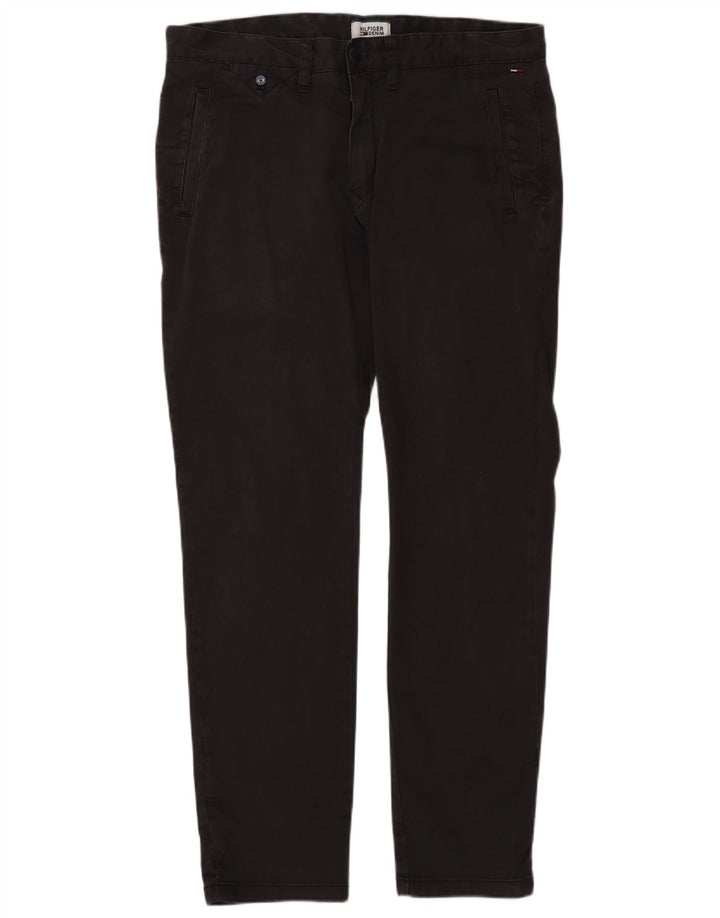 Calça Chino masculina TOMMY HILFIGER W33 L32 algodão cinza