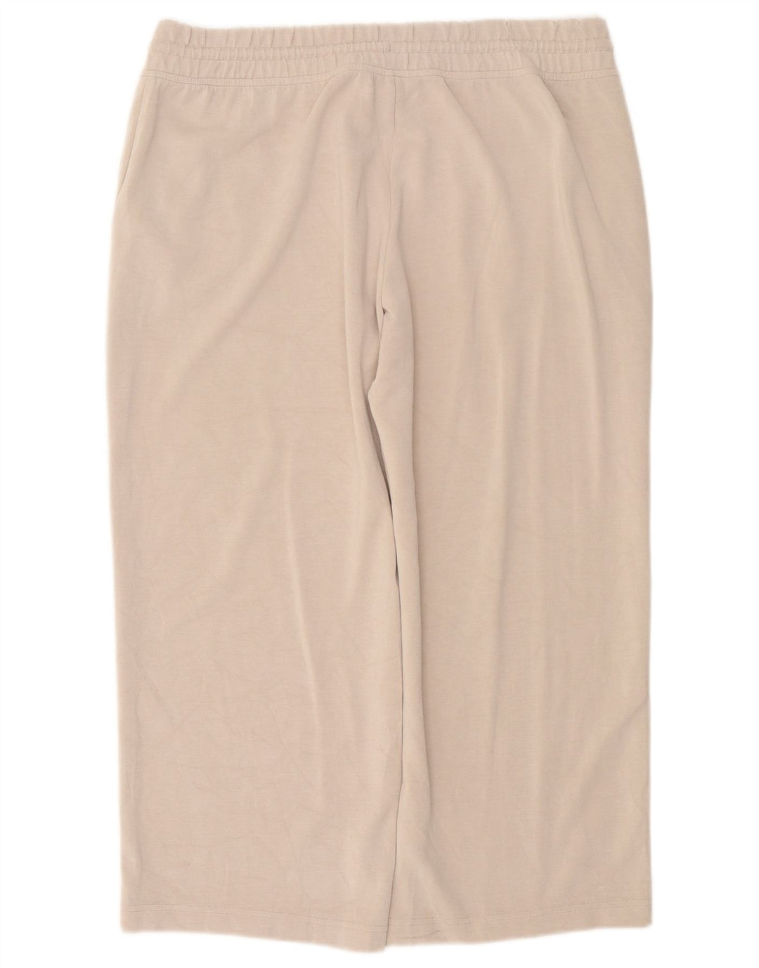 Calça de treino feminina ATHLETA UK 18 XL bege poliéster