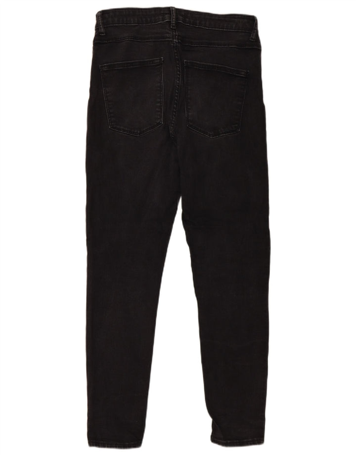 Zara Jeans Skinny Feminino EU 40 Médio W30 L27 Preto
