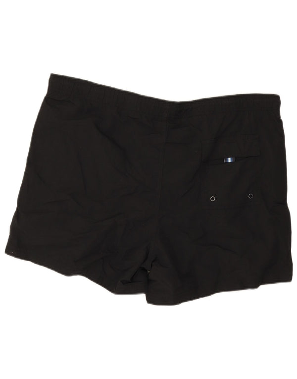 Nautica Mens Natação Shorts Grande Nylon Preto