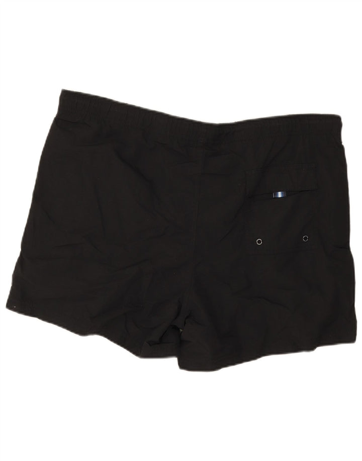Nautica Mens Natação Shorts Grande Nylon Preto