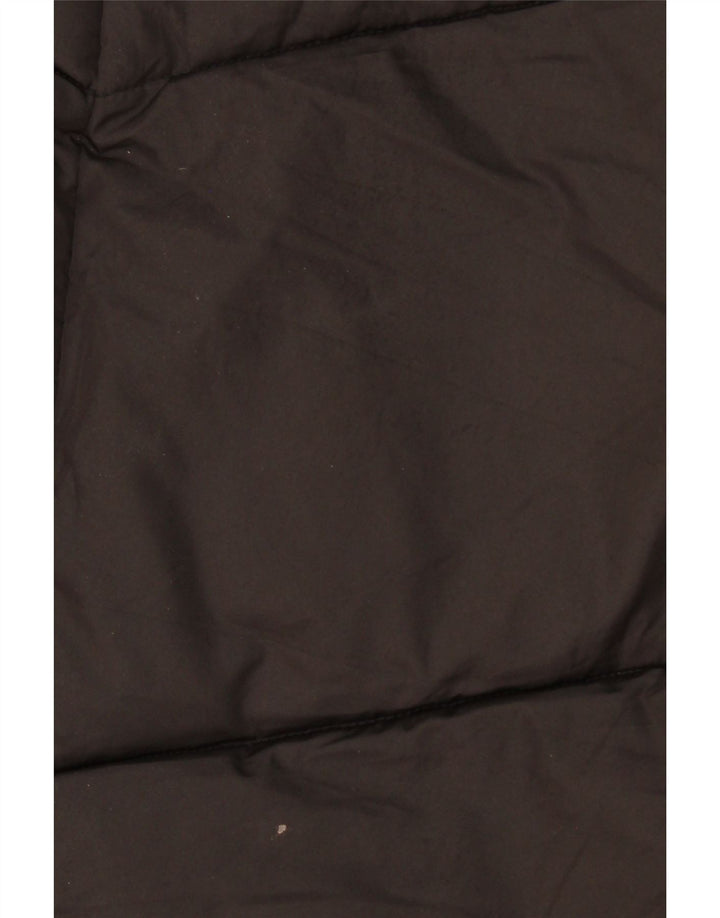 Jaqueta feminina acolchoada com capuz e capuz John Lewis Reino Unido 18 XL poliéster preto