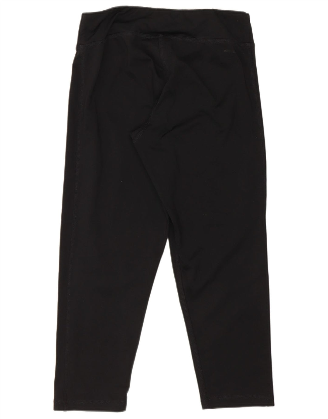 Adidas Womens Capri Leggings UK 8/10 Pequeno Poliéster Preto