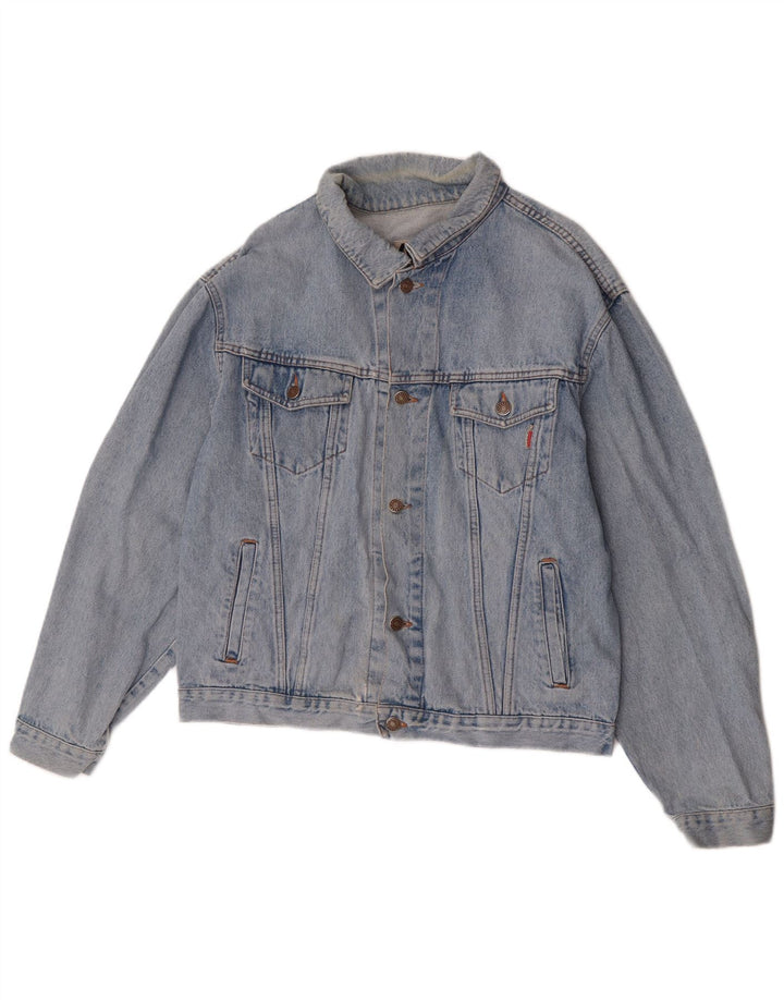 Jaqueta jeans masculina Carrera UK 42 XL azul