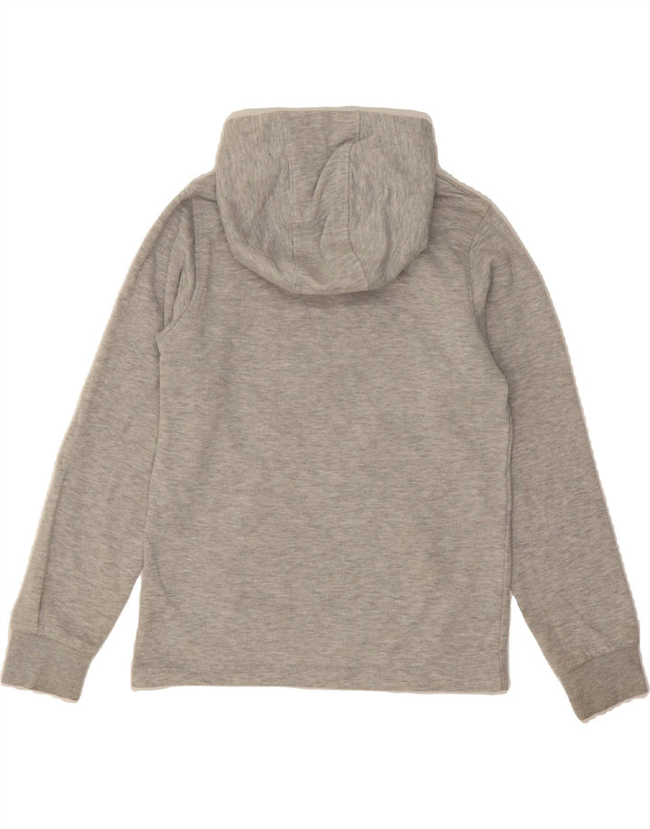 MOUNTAIN WAREHOUSE Girls Graphic Hoodie Jumper 9-10 Years Grey Cotton Vintage Mountain Warehouse and Second-Hand Mountain Warehouse from Messina Hembry 