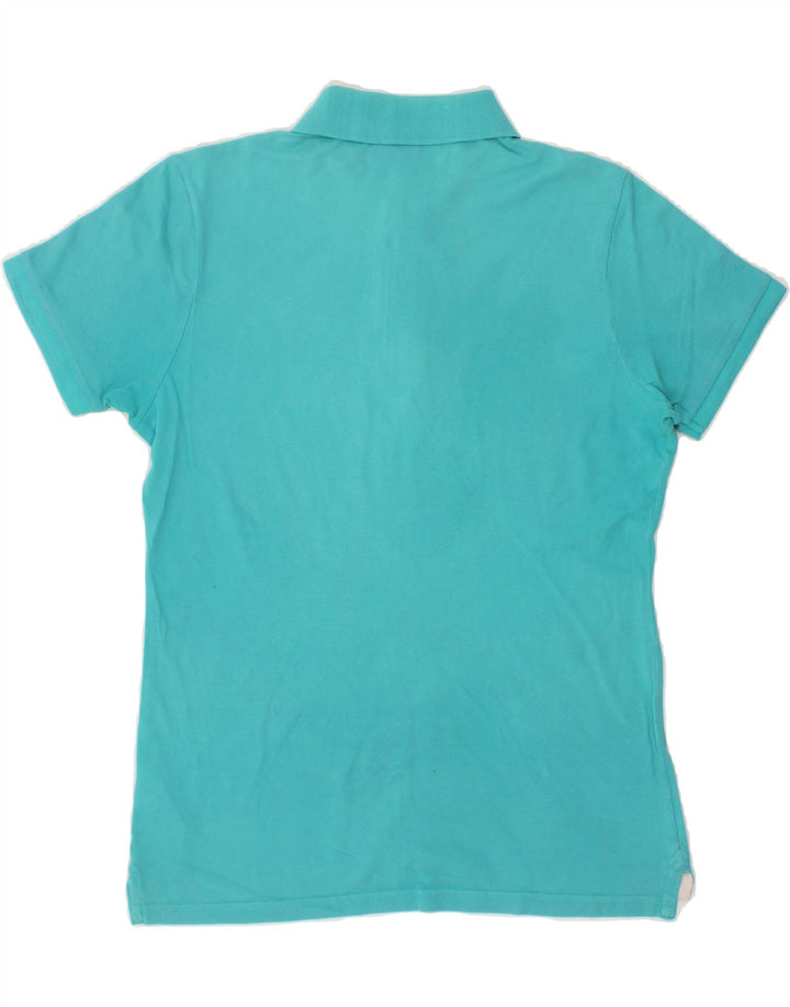 DIADORA Mens Polo Shirt Medium Blue Vintage Diadora and Second-Hand Diadora from Messina Hembry 