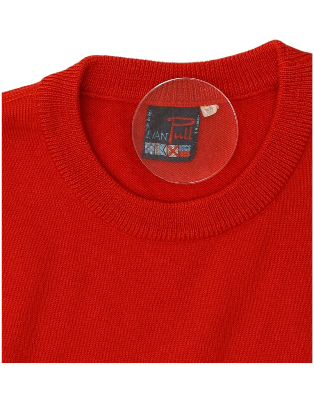 Suéter feminino EVAN PULL com gola redonda UK 12 vermelho médio