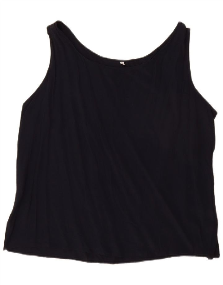 Colete feminino vintage Top IT 50 XL acetato preto