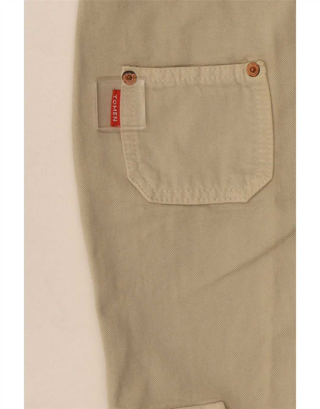 Calça cargo feminina vintage W22 L31 bege