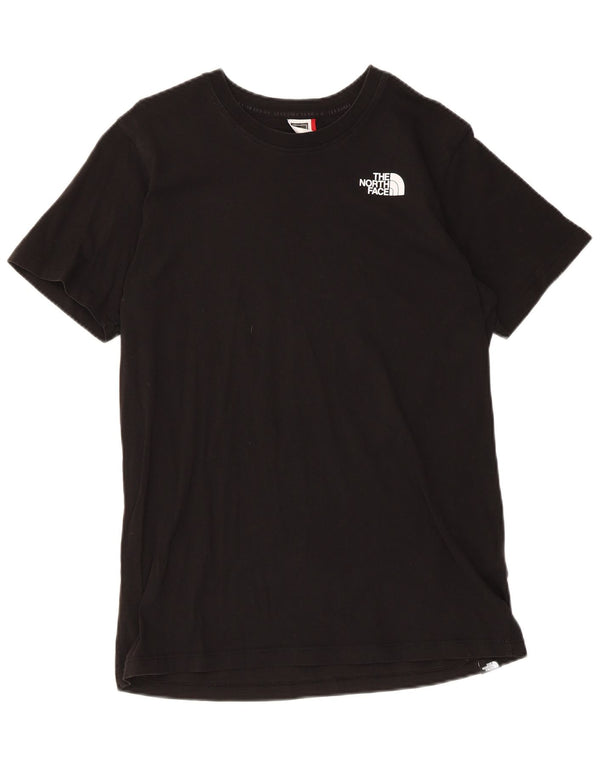 Camiseta gráfica feminina The North Face UK 12 algodão preto médio