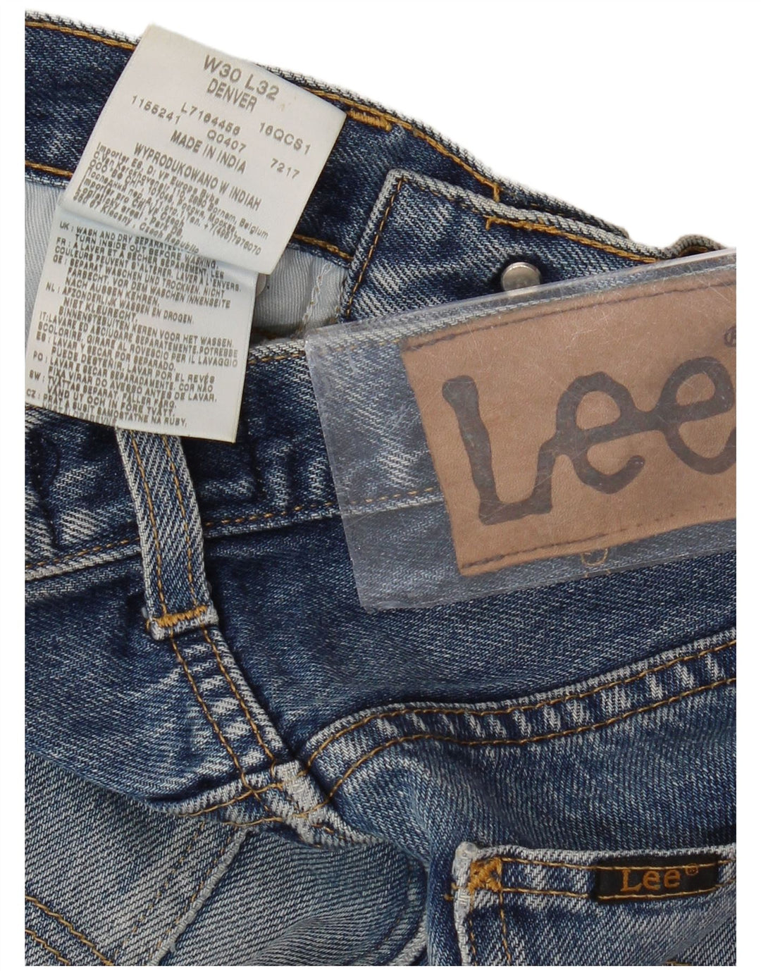 LEE Masculino Denver Bootcut Jeans W30 L29 Azul Algodão