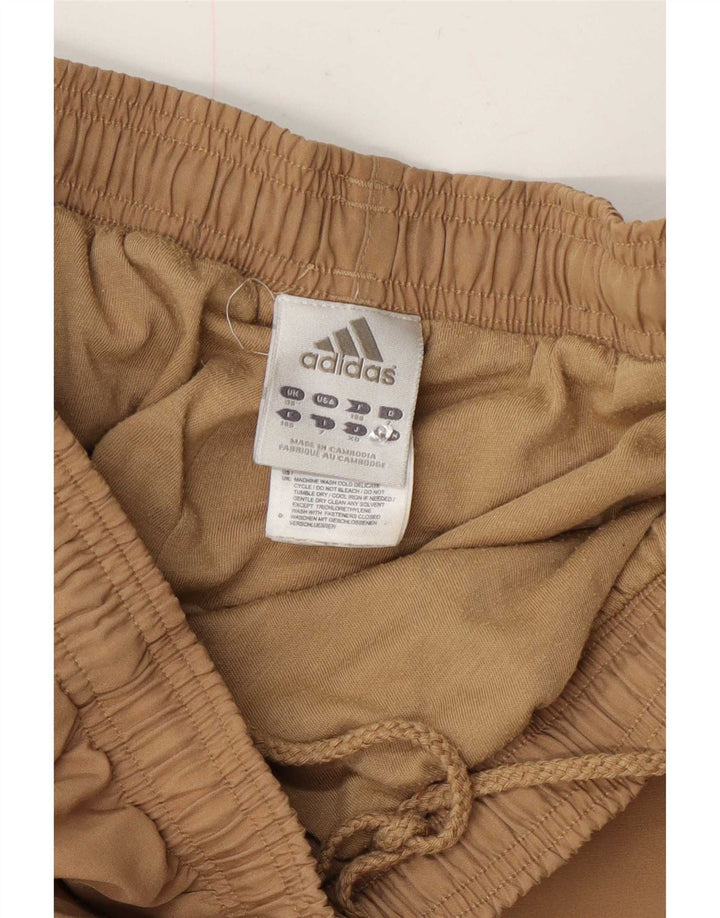 Adidas Mens Calças de treino Joggers XL Bege Poliéster