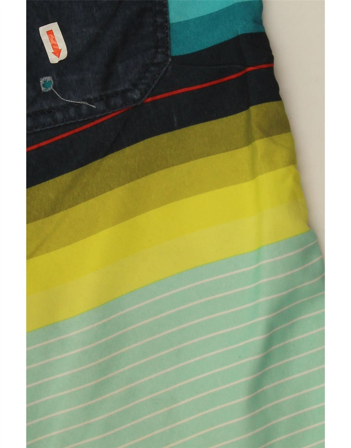 Calções de banho Billabong Boys 15-16 anos poliéster listrado multicolorido