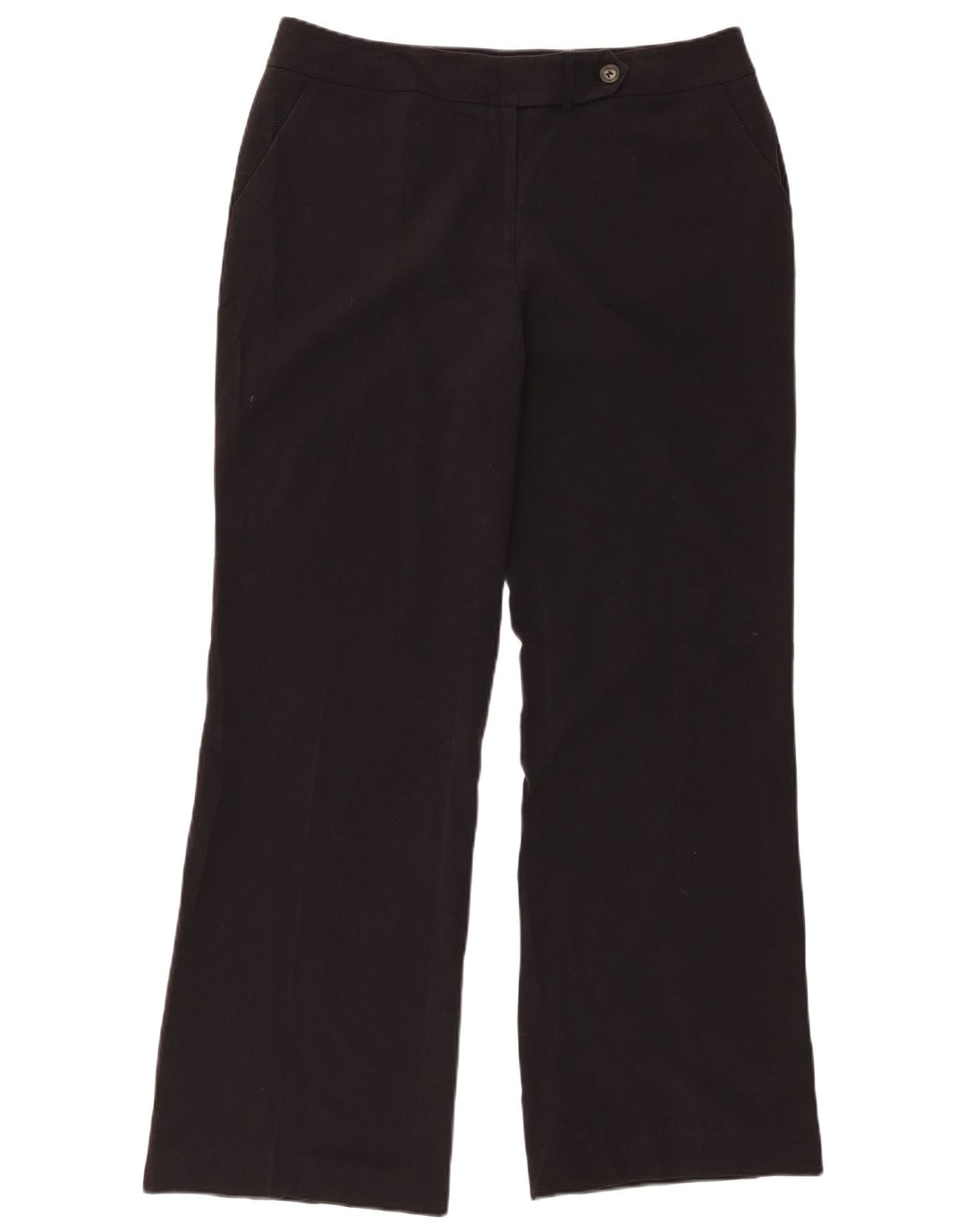 CALVIN KLEIN Calça feminina bootcut chino EUA 12 grande W34 L32 preta