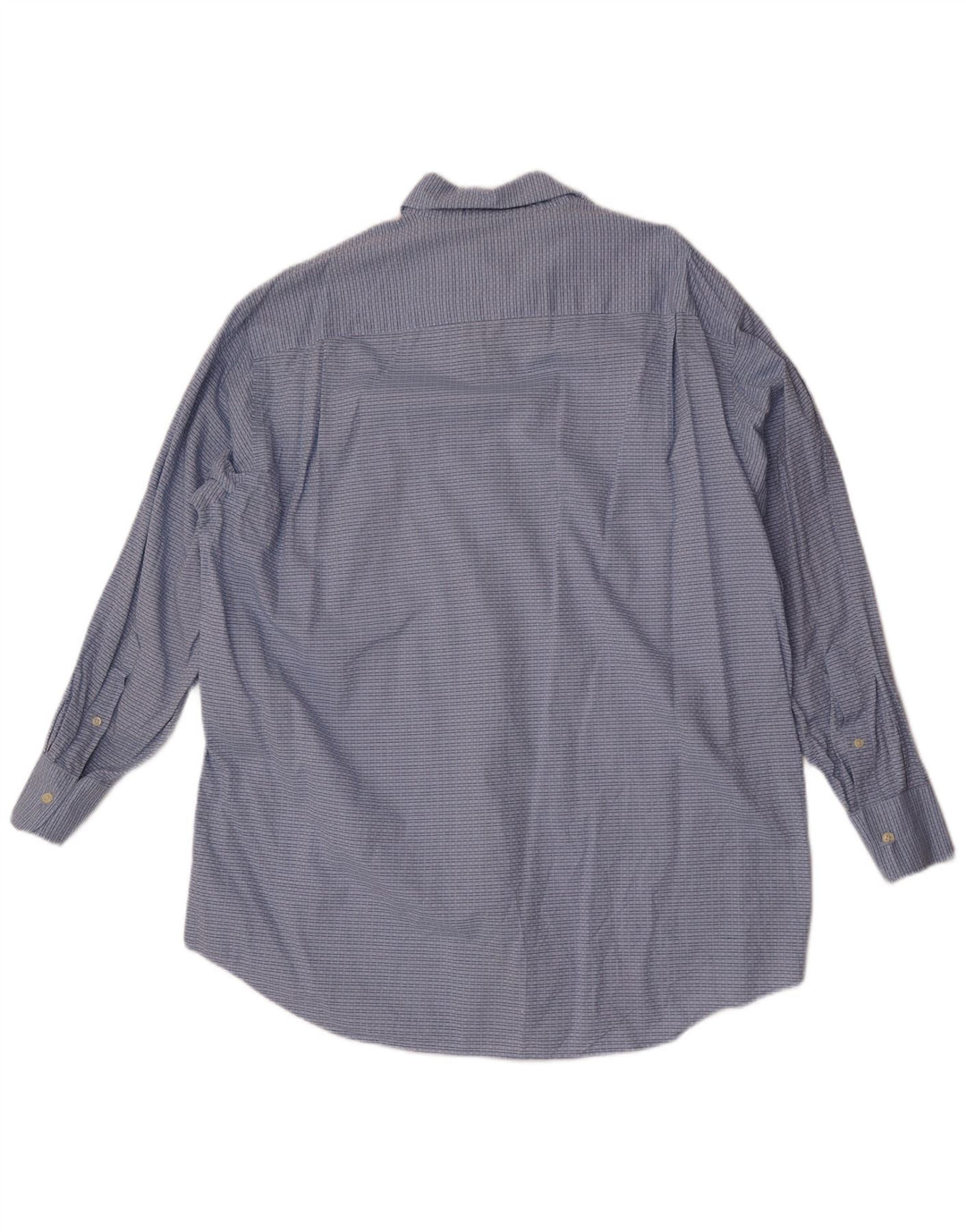 Camisa masculina Nautica tamanho 16 1/2 grande algodão xadrez azul