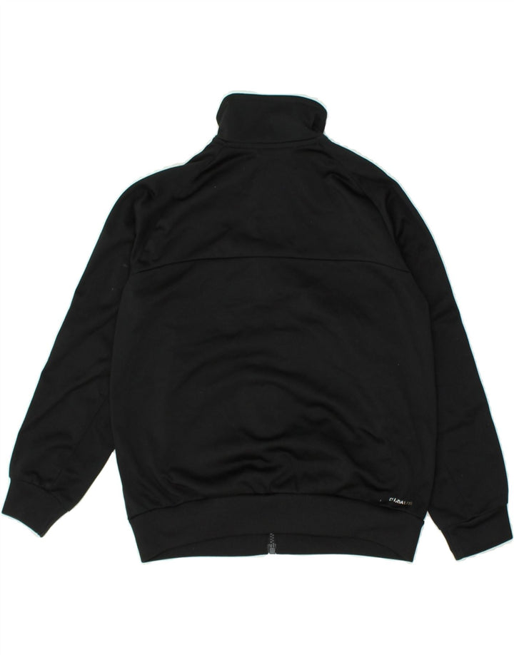 ADIDAS Boys Climalite Tracksuit Top Jacket 9-10 Years Black | Vintage Adidas | Thrift | Second-Hand Adidas | Used Clothing | Messina Hembry 