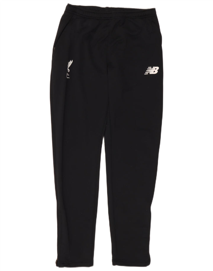 Calça de treino masculina New Balance grande poliéster preto