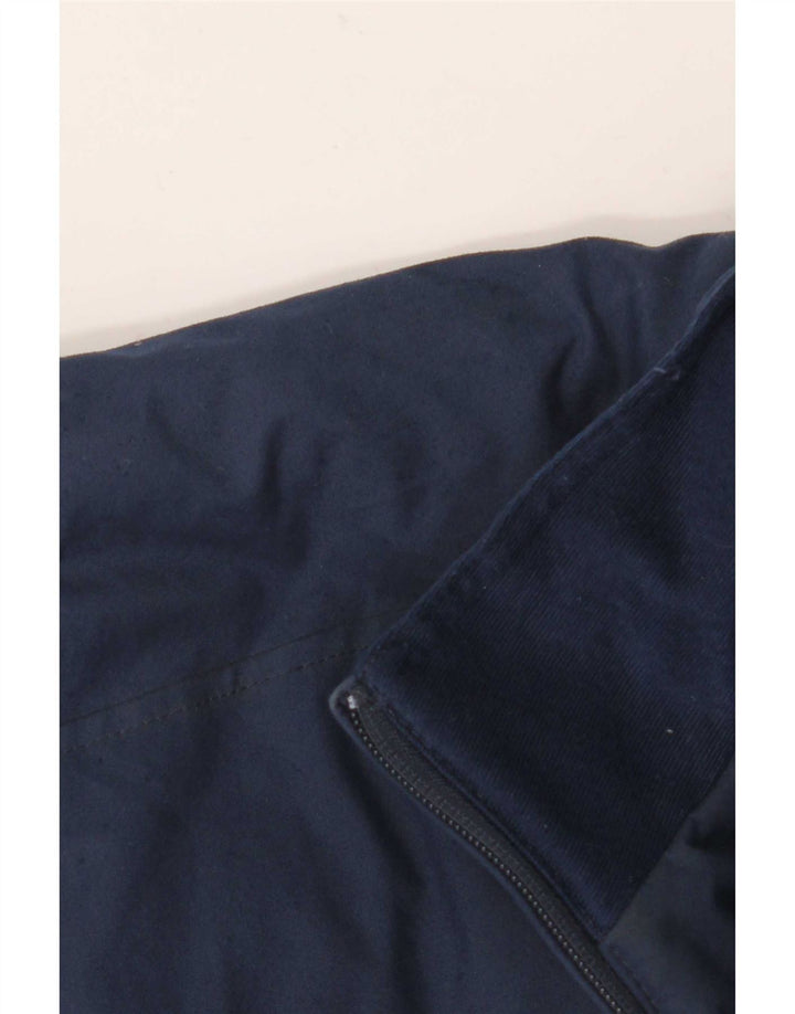 Jaqueta corta-vento masculina Nike UK 45/47 XL azul marinho poliéster