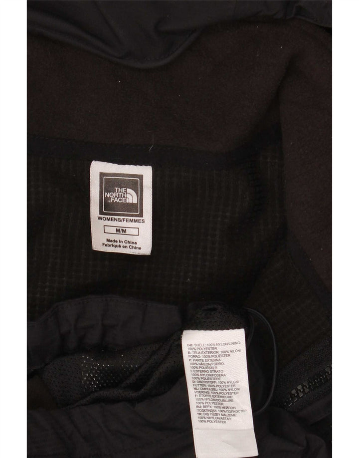 Jaqueta corta-vento feminina com capuz The North Face Reino Unido 12 médio preto