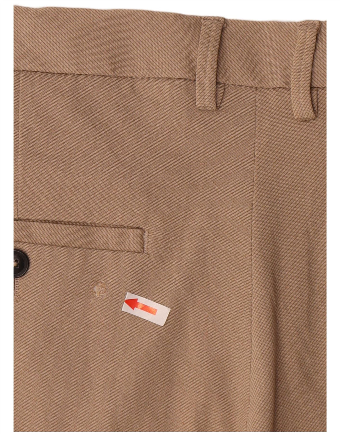 Zara Mens Chino Shorts EU 44 Grande W34 Bege Viscose