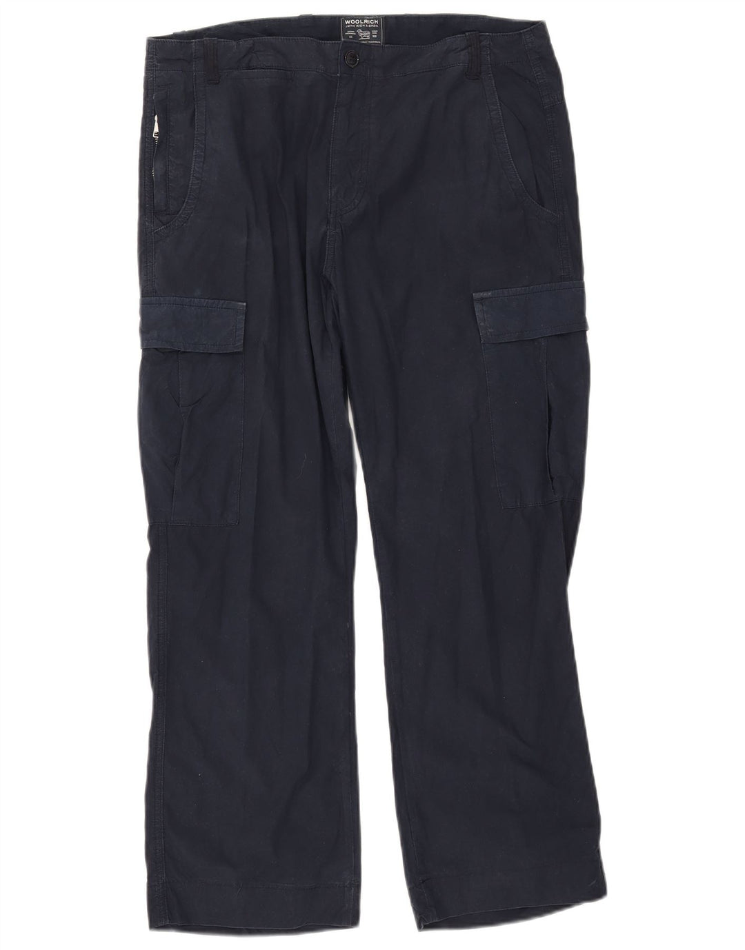 Calça cargo masculina reta Woolrich W34 L27 azul marinho