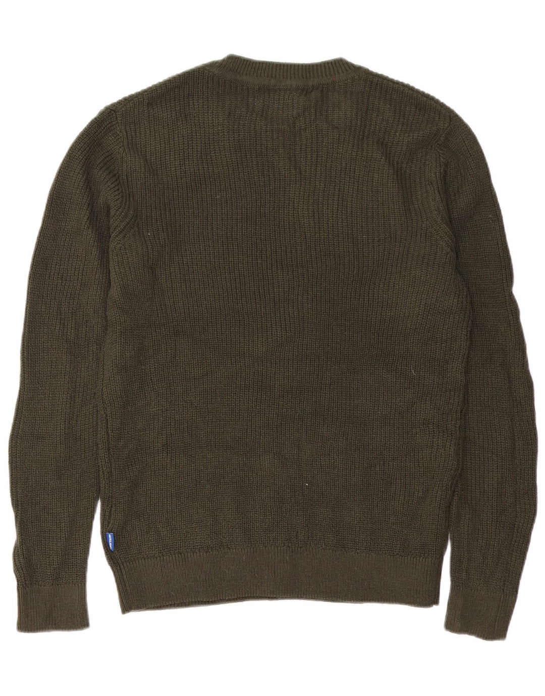 Suéter masculino Jack & Jones com gola redonda e acrílico verde médio