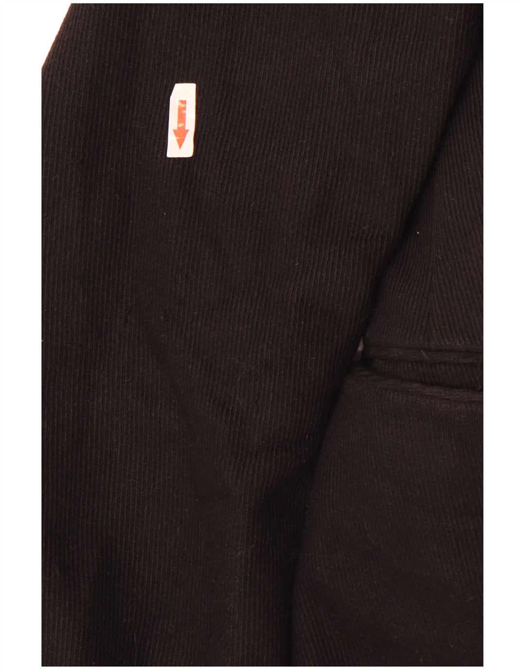 Sobretudo de veludo Fay masculino UK 40 grande preto