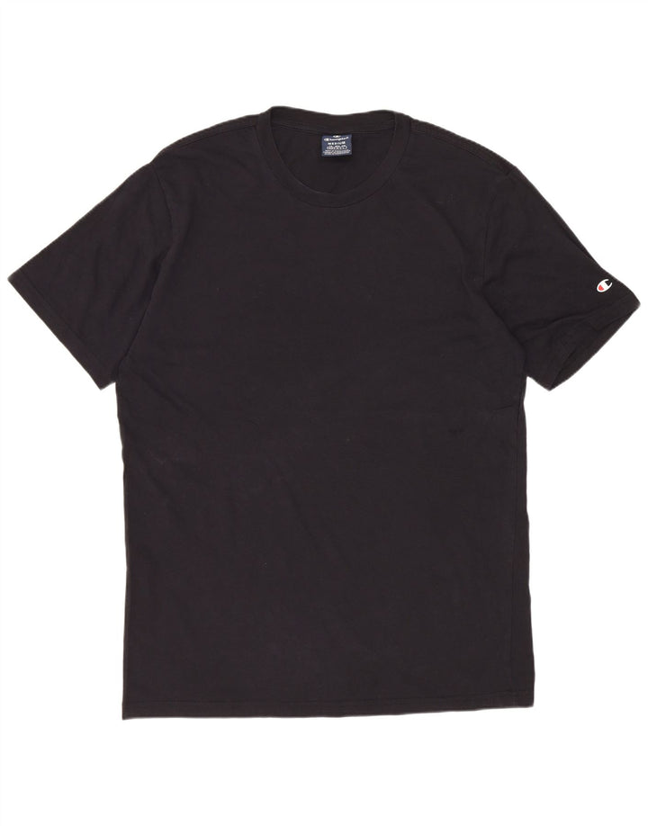 Camiseta masculina CHAMPION Top Médio Preto