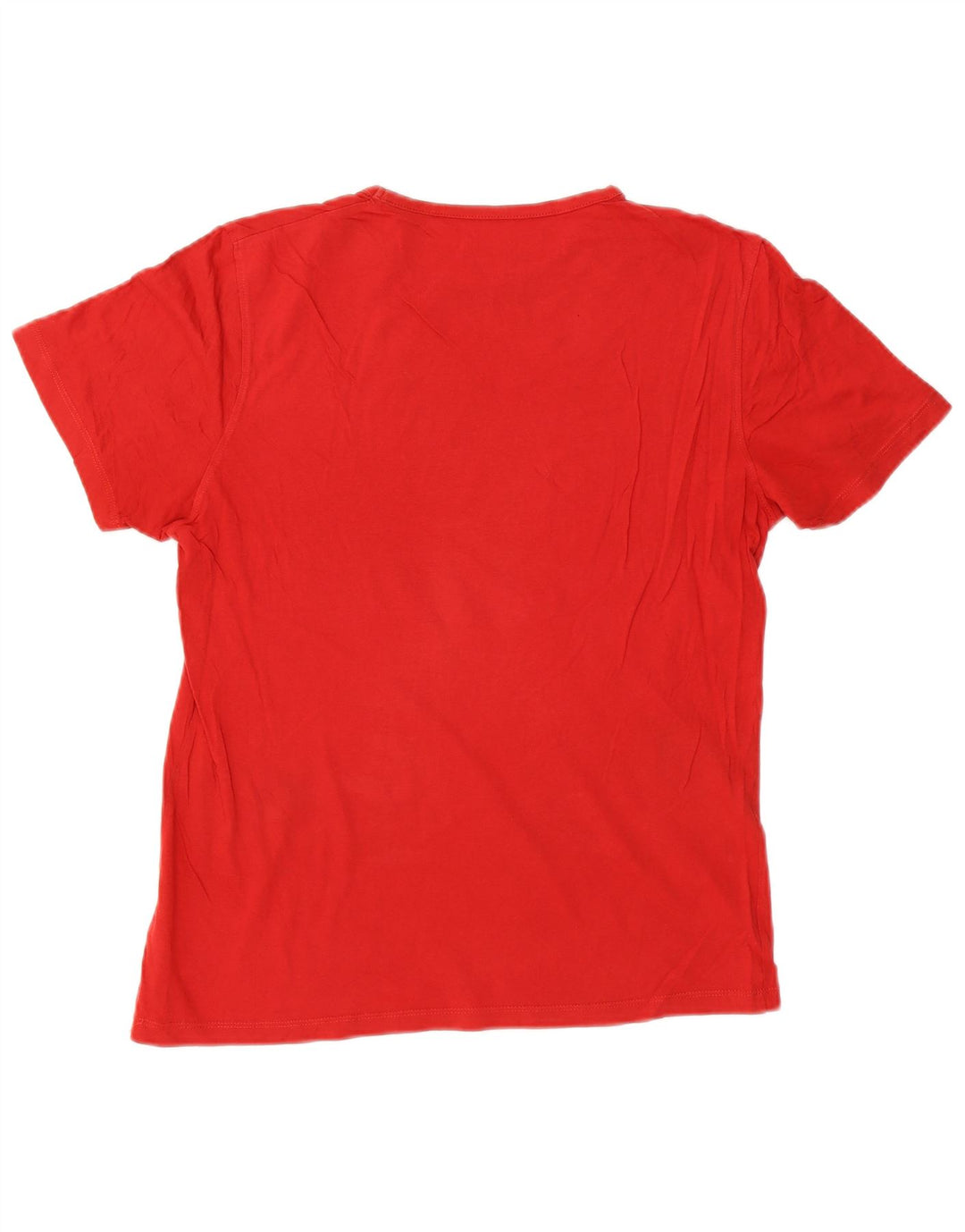 Camiseta gráfica masculina LEE COOPER grande algodão vermelho