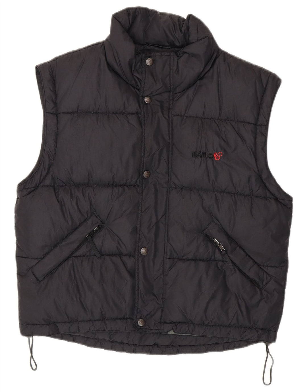 Colete acolchoado masculino Bailo UK 38 médio preto