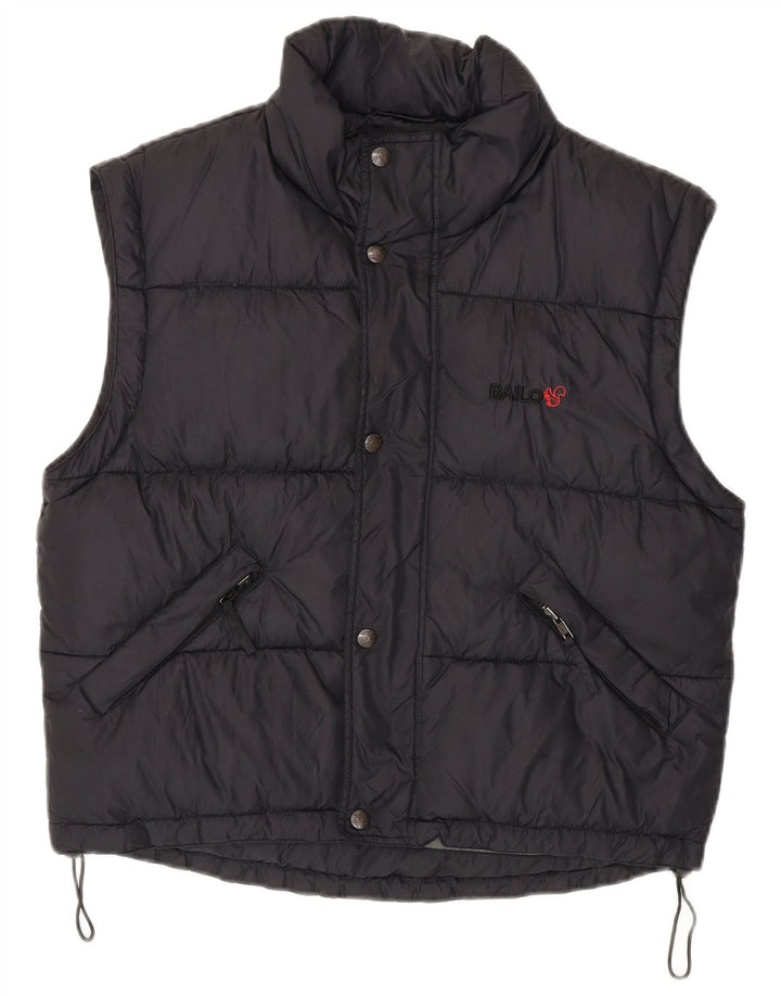 Colete acolchoado masculino Bailo UK 38 médio preto