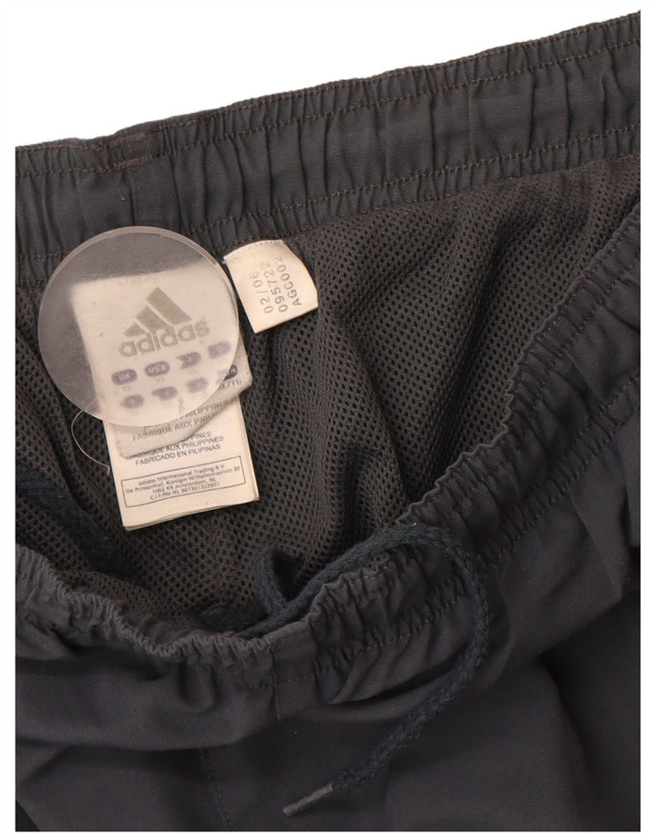 Calças de treino masculinas ADIDAS XL azul marinho poliéster