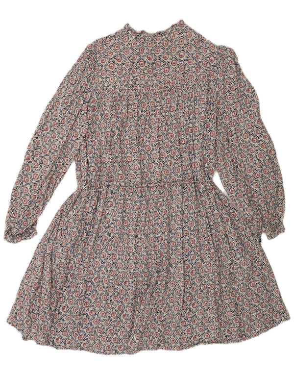 Vestido feminino Marks & Spencer em camadas Reino Unido 16 grande boêmio multicolorido
