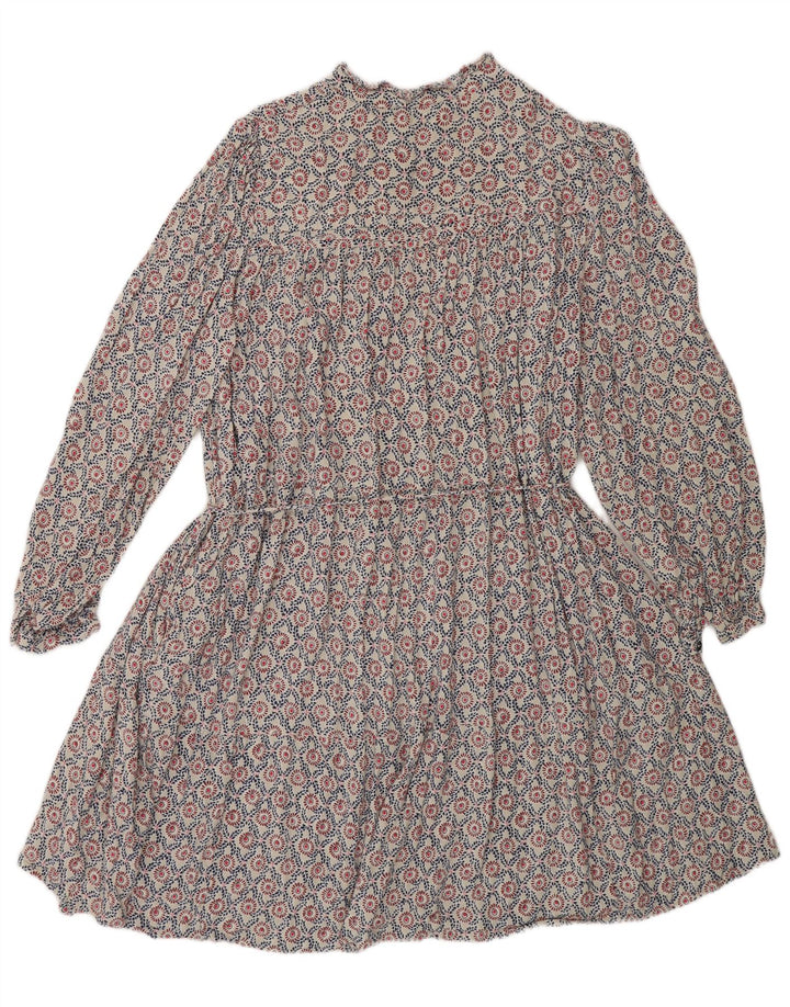 Vestido feminino Marks & Spencer em camadas Reino Unido 16 grande boêmio multicolorido