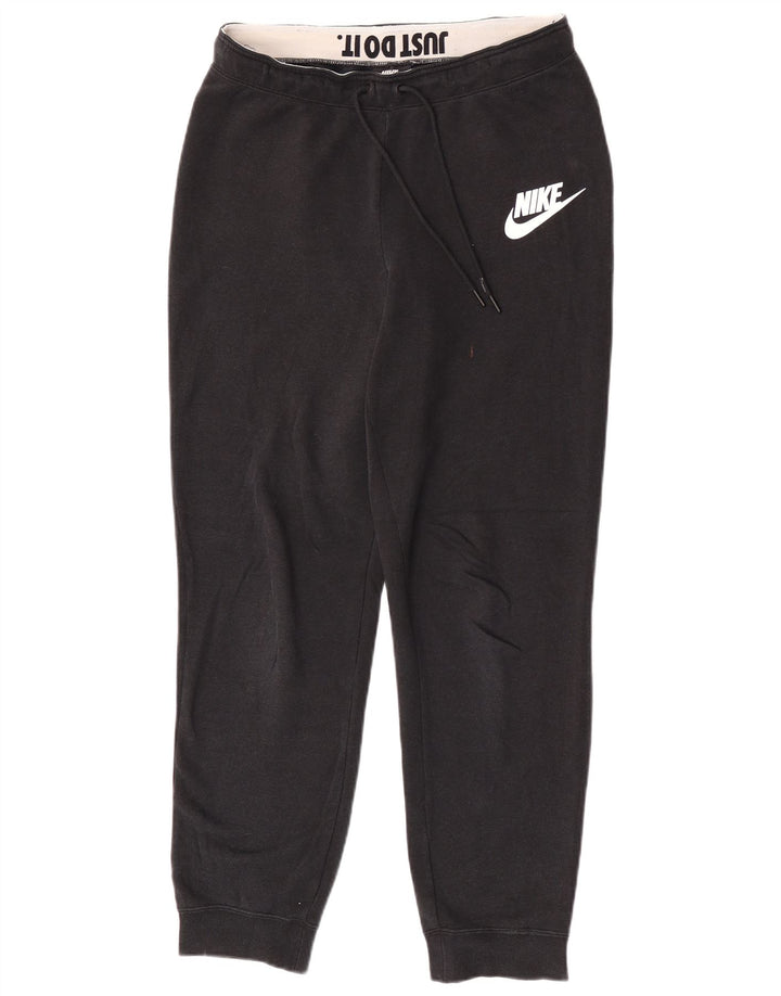 Nike Mens Treino Calças Joggers Médio Algodão Preto